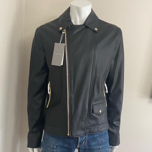 Zara faux leather jacket - Picture 4 of 11